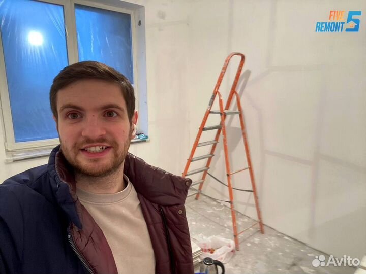 Ремонт квартир под ключ + дизайн интерьера