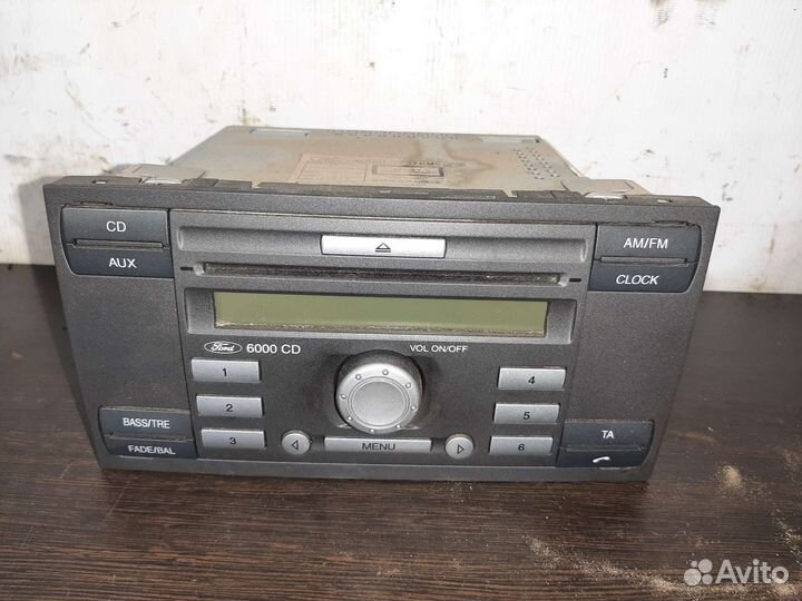 Ford fusion магнитола