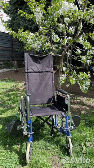 Инвалидная коляска складная бу
