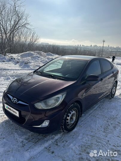 Hyundai Solaris 1.6 МТ, 2011, 166 500 км