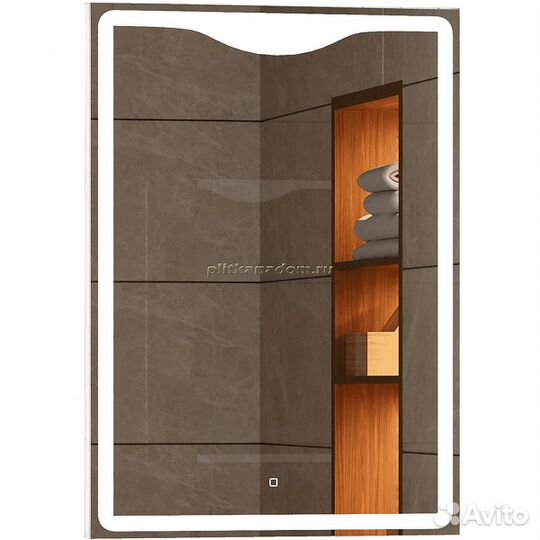 Зеркало Континент Amaze LED 700x900 с подсветкой с сенсорным выключателем злп641