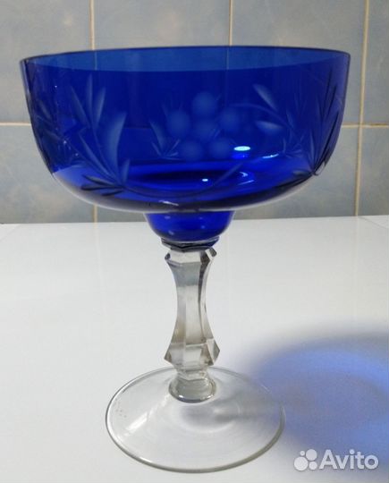 Ваза хрустальная