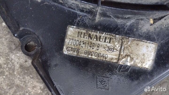 Вентилятор Рено Сценик 1