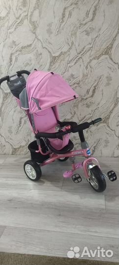 Велосипед с родительской ручкой