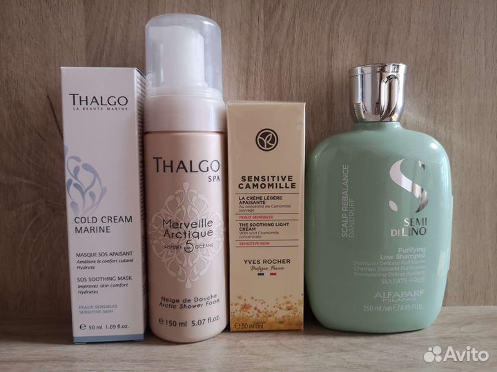 Косметика Thalgo, Yves Rocher, Alfaparf Milano