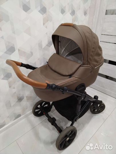 Коляска Tutis viva life 3в1 экокожа