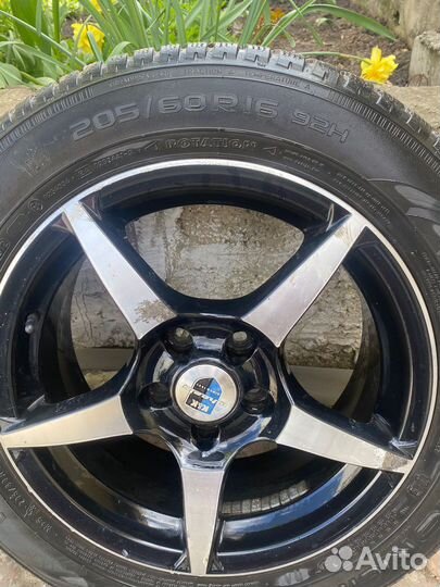 Диски литые 5 105 r 16