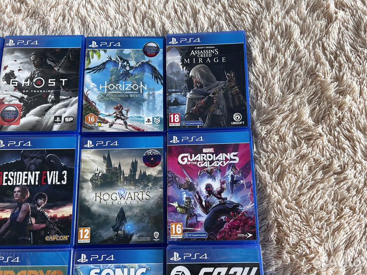 Игры на ps4 диски бу