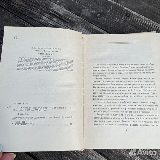 Валентин Катаев Сын полка 1979 год