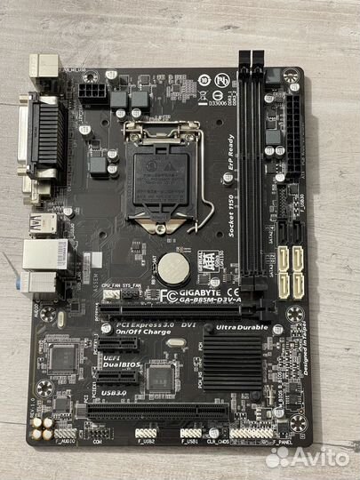 Материнская плата Gigabyte ga-b85m-d3v-a