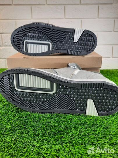 Теплые кожаные кроссовки (Арт.16622)