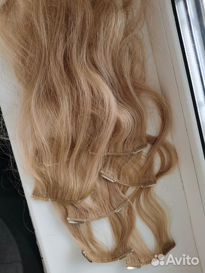 Продам натуральные волосы на клипсах