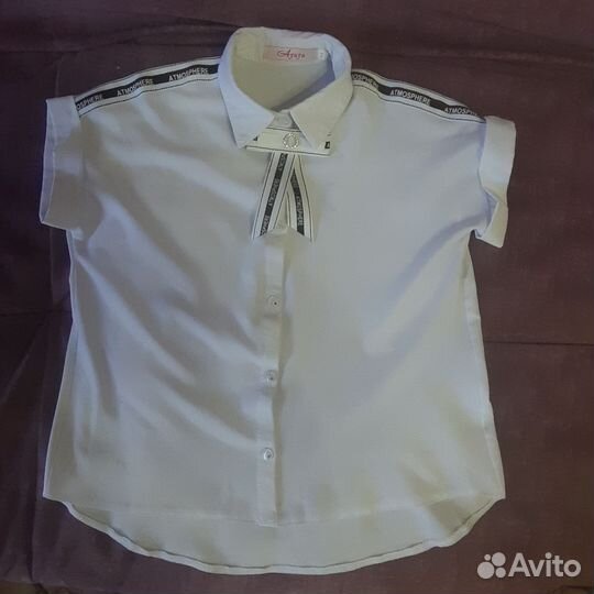 Рубашка для девочки 38р