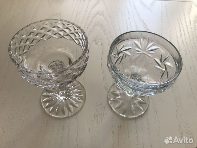 Хрусталь, ссср;Бокалы для пива;Солонки