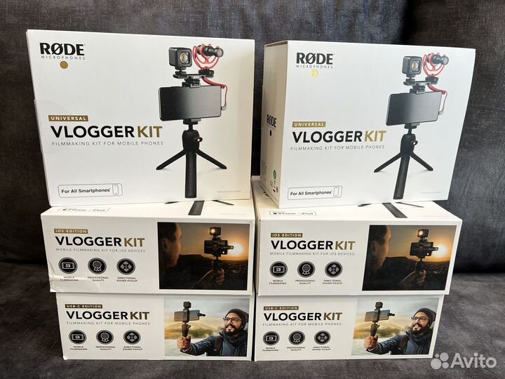 Новые Rode Vlogger Kit VideoMicro Universal
