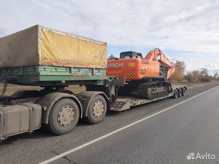 Перевозка габаритных и негабаритных грузов тралом