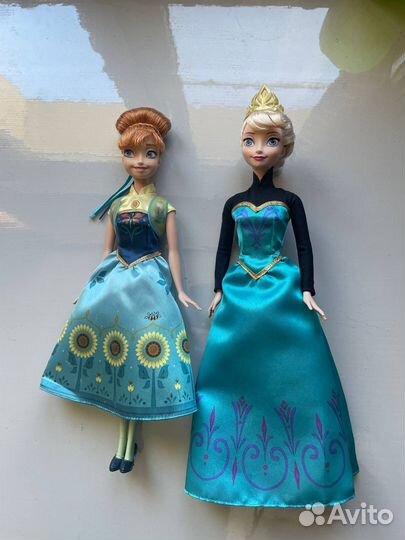 Кукла холодно сердце Эльза и Анна