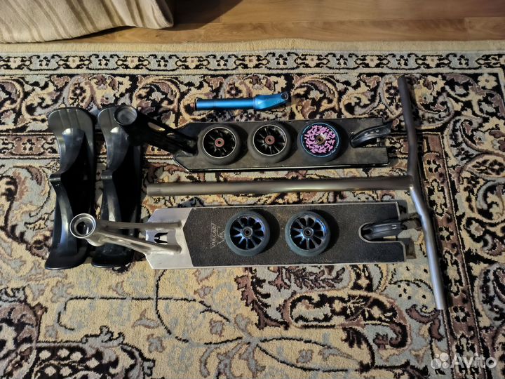 Запчасти для трюкового самоката