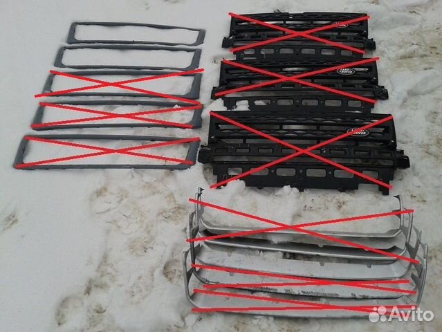 Freelander 2 рамка решетки радиатора 2014-2015 год