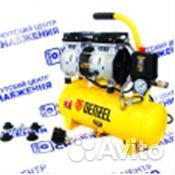 Компрессор воздушный denzel безмаслянный малошумны