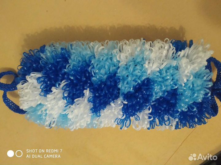 Мочалка ручная работа