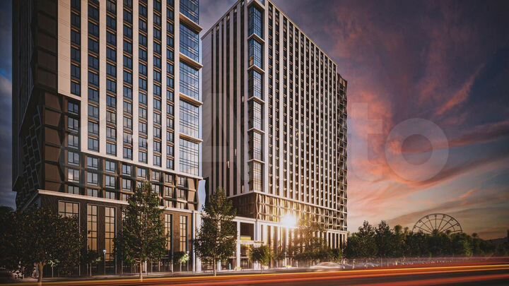 3-к. квартира, 63,7 м², 24/25 эт.