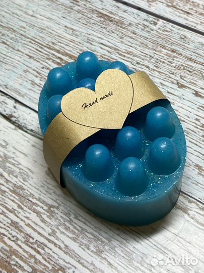 Массажное мыло с люфой 