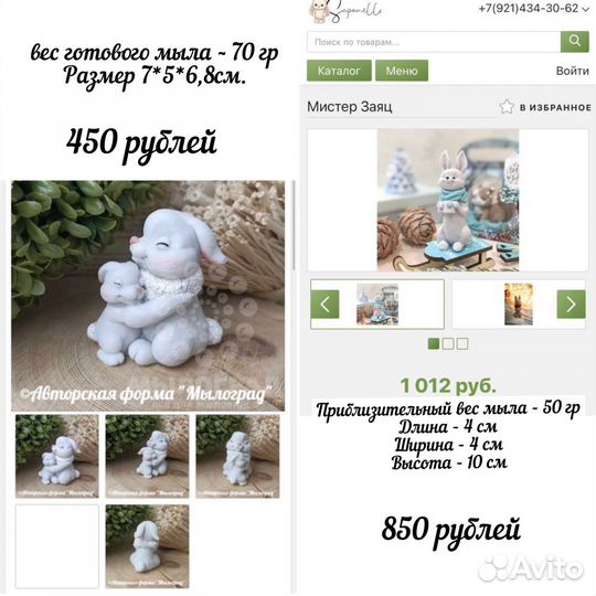 Силиконовые формы