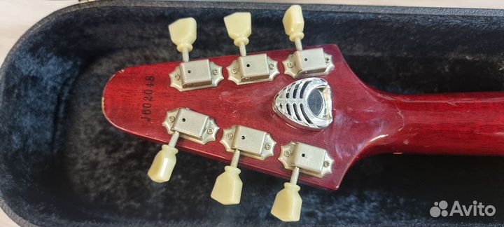 Orville Flying V FV Cherry Red + кейс