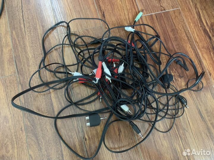 Аудио кабели (тюльпаны и другие)