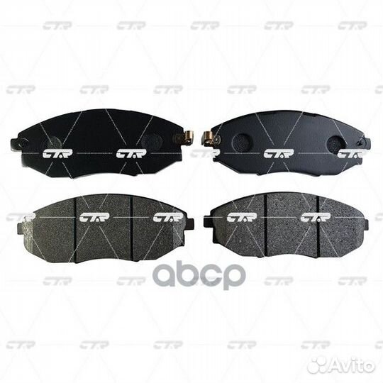 Колодки chevrolet Epica (V250) GK0443 CTR