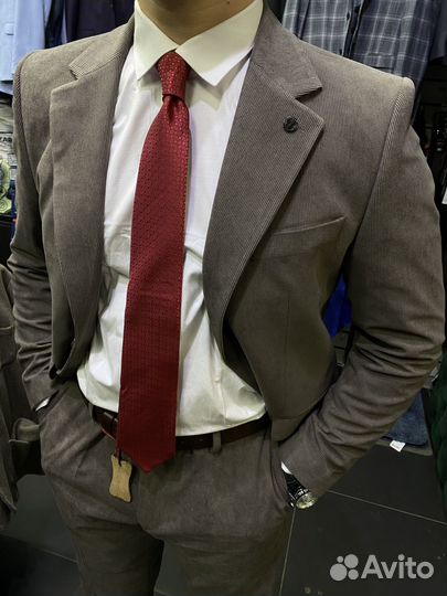 Вельветовый костюм мужской