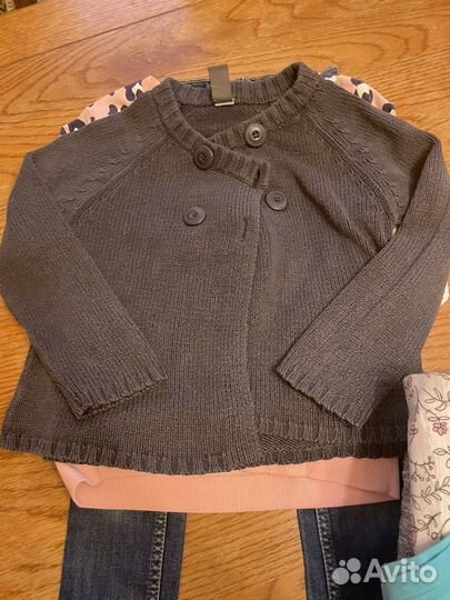 Вещи пакетом на девочку 104 110