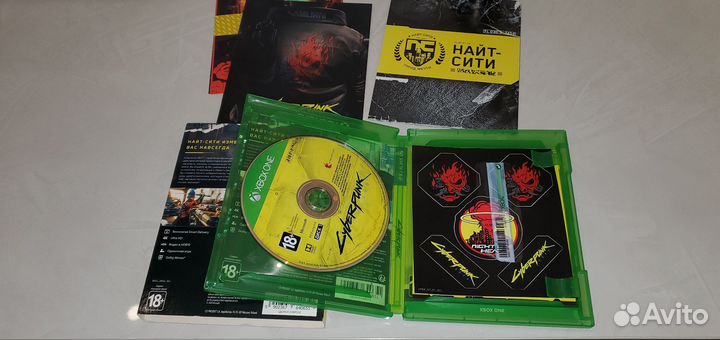 Игровой диск xbox Cyberpunk 2077