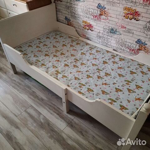 Детская кровать IKEA раздвижная купить в Москве | Личные вещи | Авито