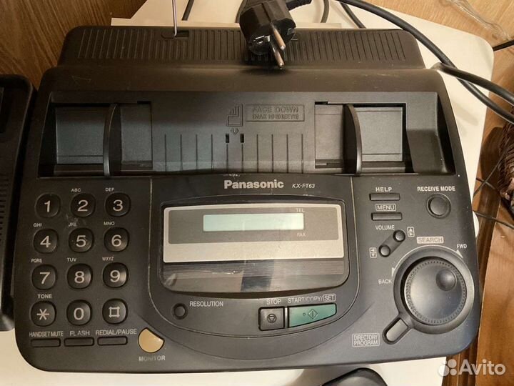 Телефон факс Panasonic