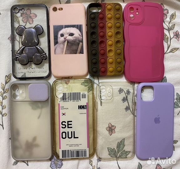 Чехол на iPhone 11,8