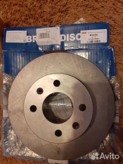 Передние тормозные диски на hyundai getz