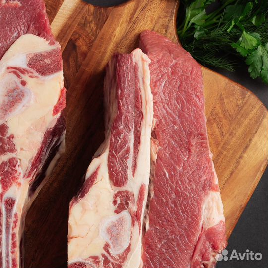 Грудинка говяжья на кости Премиум Халяль