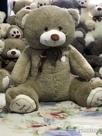 Медведь мишка медвежонок 70см 1м20см 1м40см