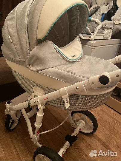 Коляска adamex monte carbon 3 в 1