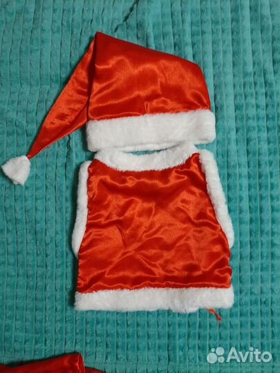 Новогодний костюм Деда Мороза 104-110