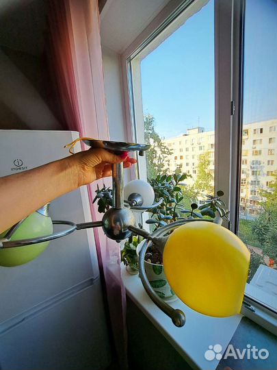 Люстра потолочная бу