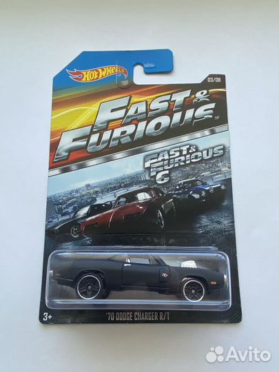 Hot Wheels Fast & Furious Dodge Charger, Cadillac