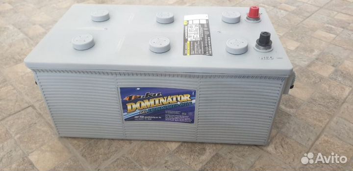Аккумулятор GEL Deka 8G8D Dominator 237 А/ч гелевы