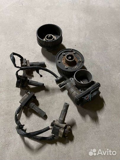 Генератор, катушки, заслонка