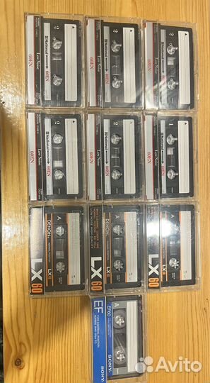 Аудиокассеты national E60 Denon lx60 Sony EF60