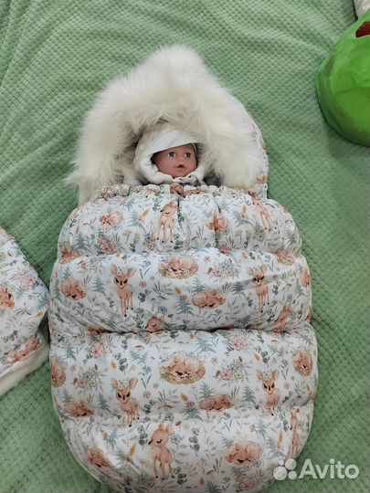 Конверт на выписку зима