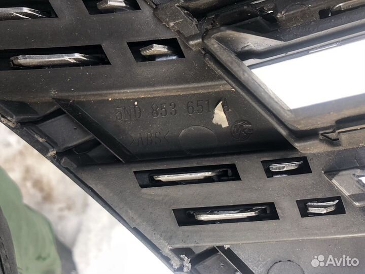 Решетка радиатора volkswagen tiguan