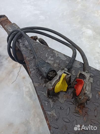 Прицеп шасси Jumbo Helmond, 1988